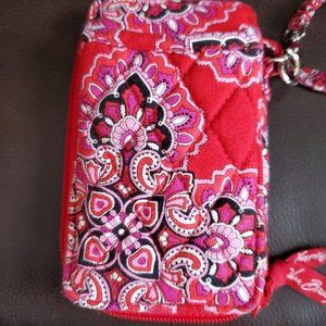 Vera Bradley Frankly Scarlett Wristlet